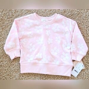 Floral toddler sweatshirt